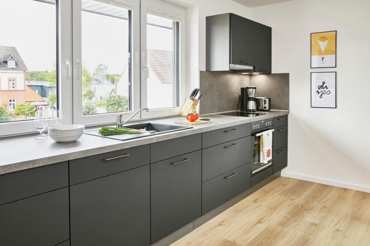 Gluecksferien- Sonnenhut Apartment Glucksburg Bagian luar foto